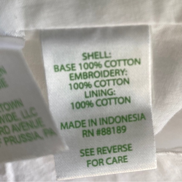 Lilly Pulitzer Emie Ditzy Vine Eyelet Dress Resort White Size 6 NEW - Picture 11 of 14